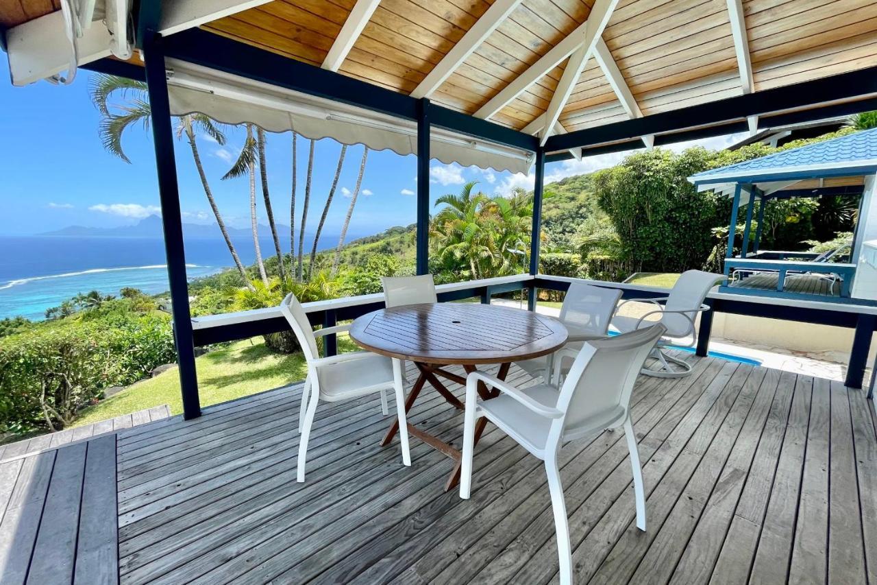 Villa Tiare Amazing View - Private Pool - 4 Bedrooms- Up To 7 Pers 普纳奥亚 外观 照片