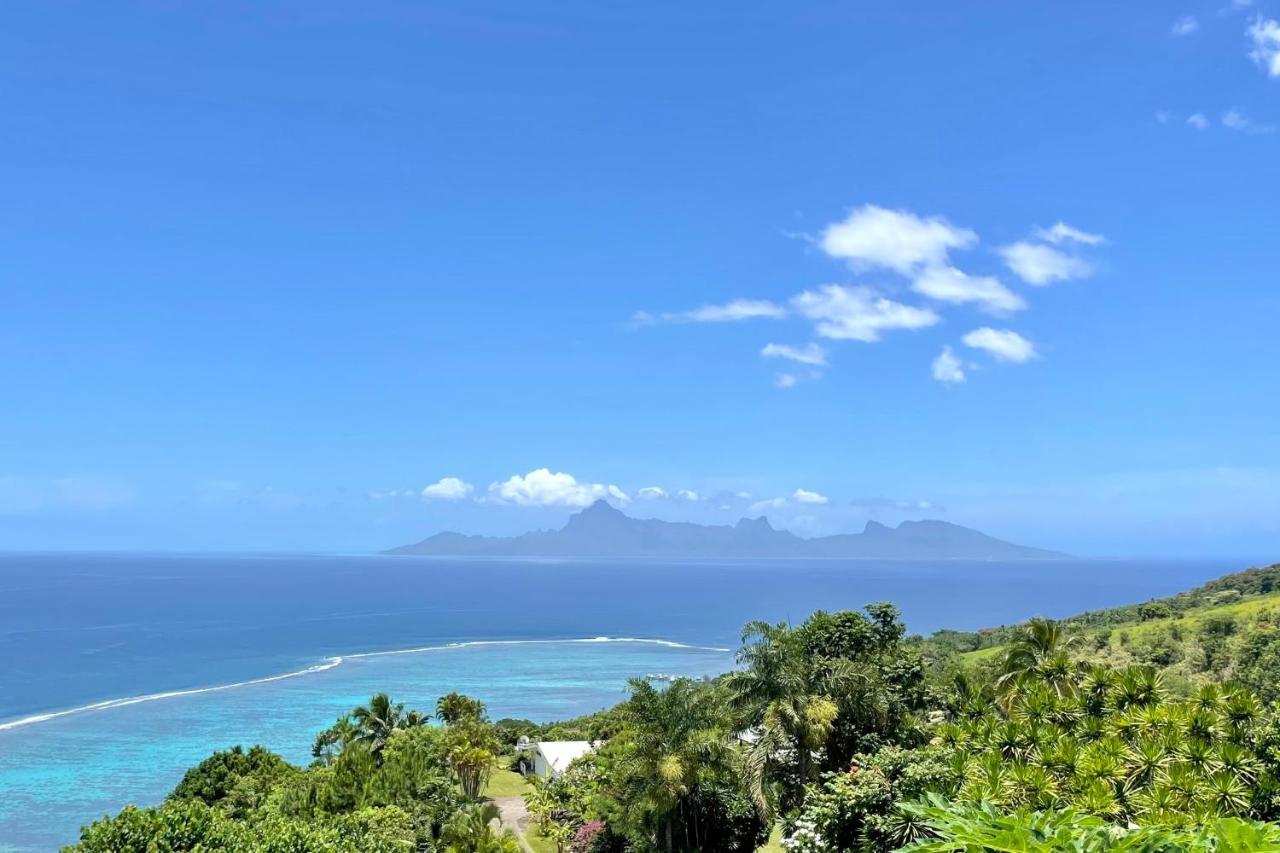 Villa Tiare Amazing View - Private Pool - 4 Bedrooms- Up To 7 Pers 普纳奥亚 外观 照片